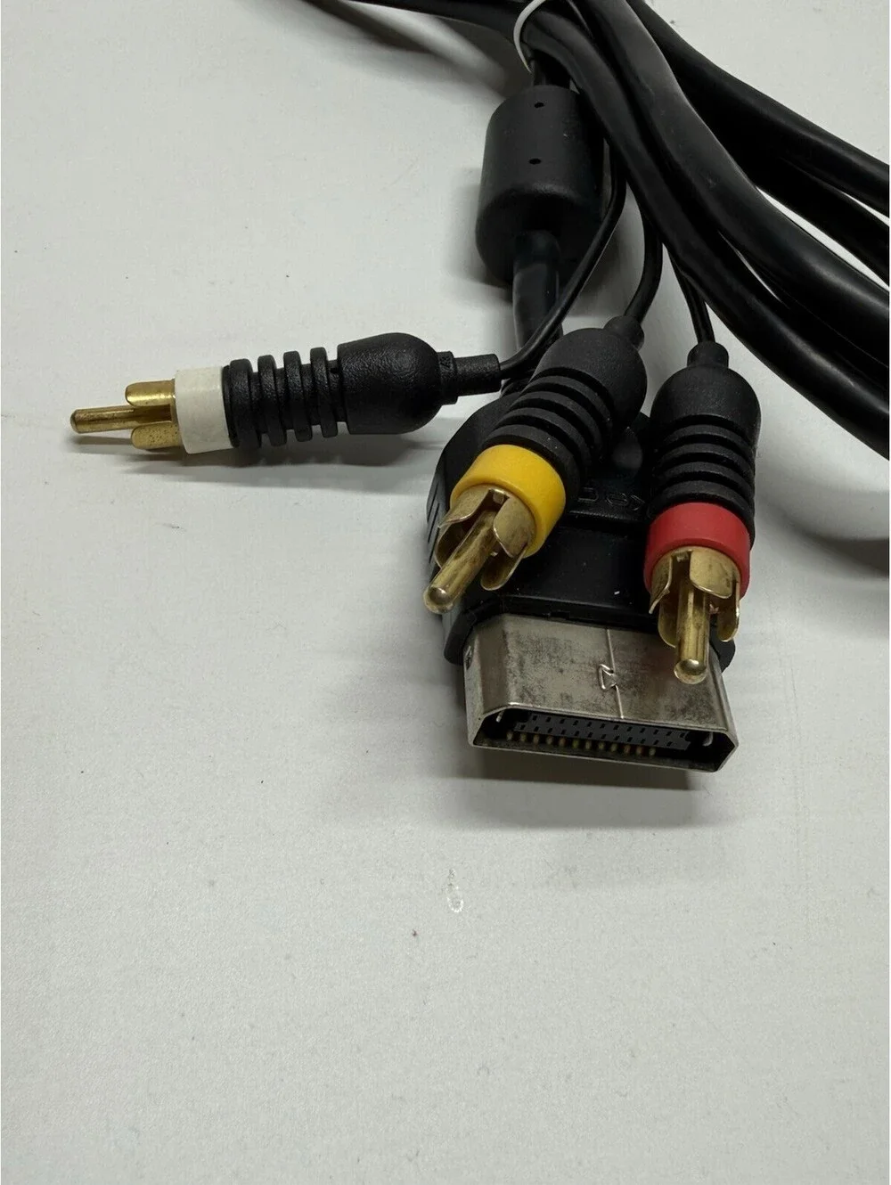 OEM Microsoft Original Xbox Composite AV Cable RCA Video Audio